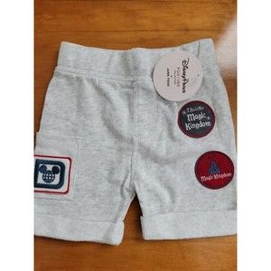 NWT Disney Parks Forever Collection Magic Kingdom Baby Toddler Shorts 12 Months